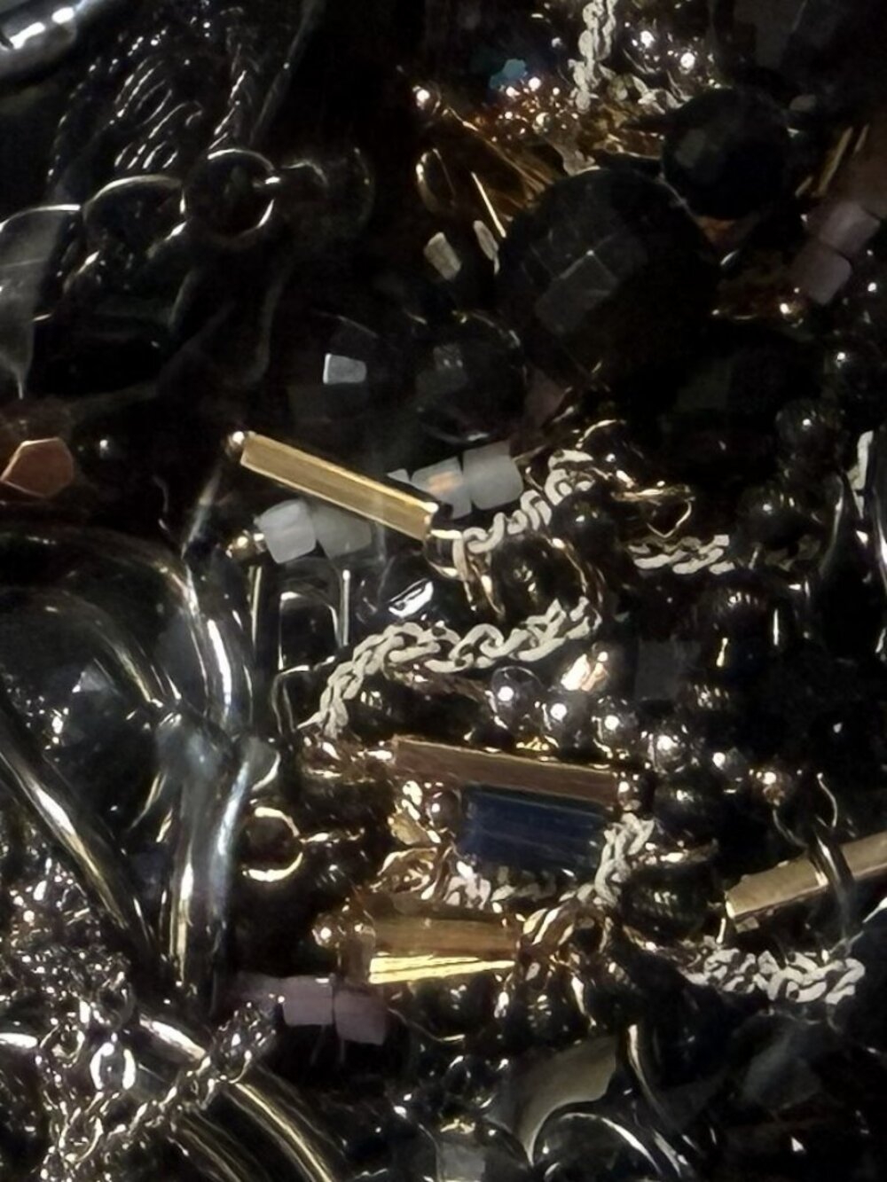 NEW UNUSED Mystery Jewelry Bag Black Theme